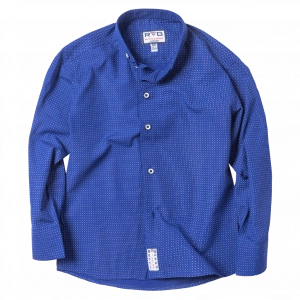 Παιδικό πουκάμισο για αγόρια Cargo μπλέ επίσημο καλό εκδηλώσεις online