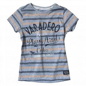 Παιδική μπλούζα E Bound για αγόρια Varadero γκρι καλοκαιρινές μπλούζες t-shirt ετών