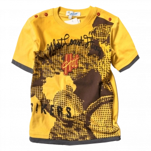 Μπλούζα Ztar Kids για αγόρια Hot κίτρινο κόκκινο καλοκαιρινές μπλούζες t-shirt ετών