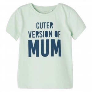 Παιδική μπλούζα Name it για αγόρια Cuter Version φιστικί  καλοκαιρινά t-shirt μπλουζάκια ετών onli