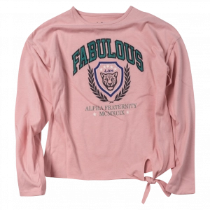 Παιδική μπλούζα Losan για κορίτσια Fabulous ροζ χειμωνιάτικες καθημερινές σχολεία επώνυμες ετών online