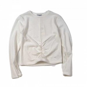 Παιδική μπλούζα Losan για κορίτσια Pure άσπρο καθημερινή άνετη επώνυμη ζεστή βόλτα σχολείο ετών online (1)