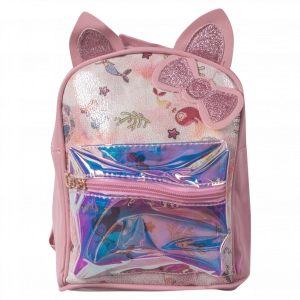 Παιδική τσάντα πλάτης για κορίτσια Mermaids ροζ online (1)
