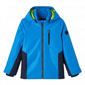 Παιδικό μπουφάν name it για αγόρια snow club μπλε ζεστά μπουφάν χειμερινά με κουκούλα επώνυμαετών Online