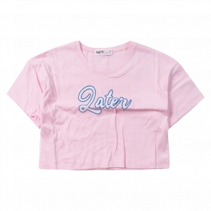 Παιδική μπλούζα NEK για κορίτσια Later ροζ καθημερινά κοριτσίστικα ετών online (1)