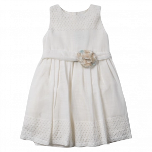 Παιδικό φόρεμα Mayoral summer ride άσπρο καλοκαιρινά φορέματα αμπιγε καλά ρομαντικά ετών