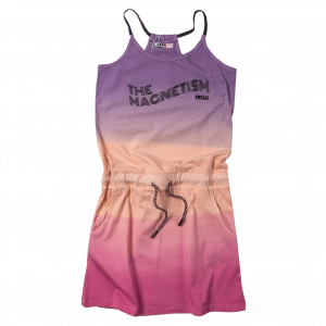 Παιδικό φόρεμα για κορίτσια Losan magnetism φούξια καλοκαιρνό aesthetic φορέματα μακό καθημερινά μοντέρνα