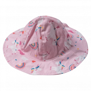 Βρεφικό καπέλο Losan για κορίτσια Entry ροζ καθημερινά καλοκαιρινά ήλιο μηνών καπέλα online (1)