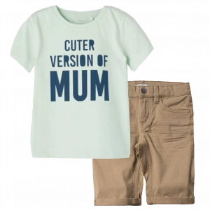 Παιδική μπλούζα Name it για αγόρια Cuter Version φιστικί  καλοκαιρινά t-shirt μπλουζάκια ετών onli |  