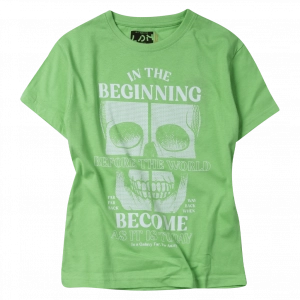 Παιδική μπλούζα Losan για αγόρια beginning πράσινο αγορίστικες κοντομάνικες καλοκαιρινές μπλούζες tshirt ετών