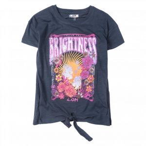 Παιδική μπλούζα Losan για κορίτσια Brightness ανθρακί κοντομάνικες μπλούζες καλοκαιρινές μοντέρνες κοριτσίστικες ετών (1)