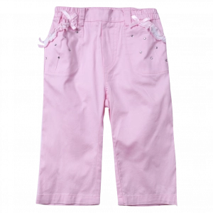 Παιδικό παντελόνι για κορίτσια strass ροζ καλοκαιρινά μοντέρνα παντελόνια ελληνικά οικονομικά