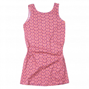 Παιδικό φόρεμα Losan για κορίτσια sixties hears ροζ μπλούζες αμάνικες καλοκαιρινές μοντέρνες κοριτσίστικες ετών (1)