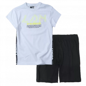 Παιδική μπλούζα Losan για αγόρια momentum άσπρο κοντομάνικες καλοκαιρινές tshirt μπλούζες αγορίστικες ετών | Παιδική βερμούδα Online για αγόρια Protem μαύρο καλοκαιρινές βερμούδες αγορίστικες σορτσάκια οικονομικά ελληνικά ετών 