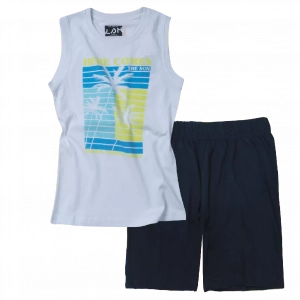 Παιδική μπλούζα Losan για αγόρια here comes άσπρο αγορίστικες κοντομάνικες καλοκαιρινές μπλούζες αμάνικες ετών | Παιδική βερμούδα Online για αγόρια Protem μπλε καλοκαιρινές βερμούδες αγορίστικες σορτσάκια οικονομικά ελληνικά ετών 
