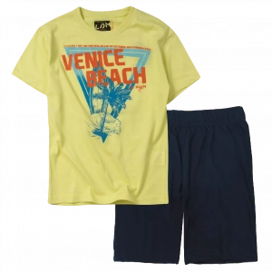 Παιδική μπλούζα Losan για αγόρια Venice κίτρινο αγορίστικες κοντομάνικες καλοκαιρινές μπλούζες tshirt ετών | Παιδική βερμούδα Online για αγόρια Protem μπλε καλοκαιρινές βερμούδες αγορίστικες σορτσάκια οικονομικά ελληνικά ετών 