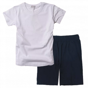 Παιδική μπλούζα μονόχρωμη Basic2 άσπρο μπλουζάκια μονόχρωμα για εκδηλώσεις κορίτσια αγόρια ετών κοντομάνικα Online | Παιδική βερμούδα Online για αγόρια Protem μπλε καλοκαιρινές βερμούδες αγορίστικες σορτσάκια οικονομικά ελληνικά ετών 
