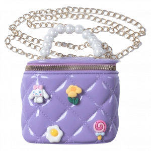 Παιδική τσάντα για κορίτσια Fluffy μωβ καθημερινές εντυπωσιακές online (1)