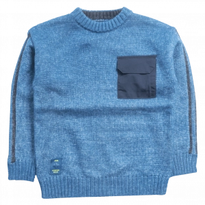 Παιδική μπλούζα Mayoral για αγόρια Carle μπλε  πουλόβερ ζεστό χειμωνιάτικο αγορίστικο επώνυμο ετών online (1)
