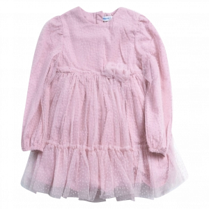 Βρεφικό φόρεμα Mayoral για κορίτσια PrettyOne ροζ επώνυμα μηνών εποχιακά casual online (1)