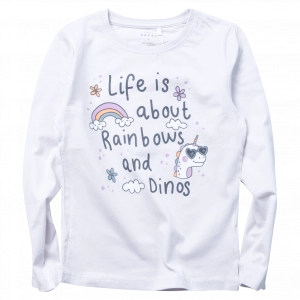 Παιδική μπλόυζα Name it για κορίτσια Lifeis λιλά μοντέρνο κοριτσίστικο λεπτή μπλούζα καθημερινή ετών online (1)