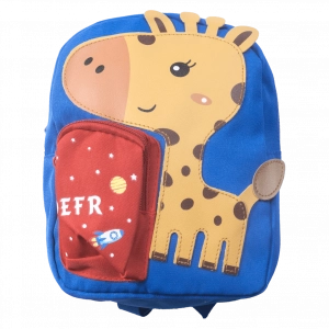 Παιδική τσάντα πλάτης για αγόρια Giraffe μπλε   σχολείο βόλτα μοντέρνα πλάτης ετών online (1)