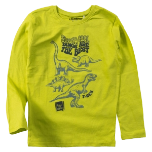 Παιδική μπλούζα Losan για αγόρια Dino cool πράσινο καθημερινά αγορίστικα online (1)