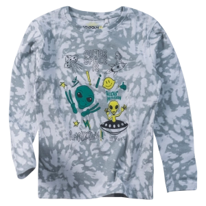 Παιδική μπλούζα Losan για αγόρια Outer space Tie Dye με διάστημα αγορίστικα online (1)