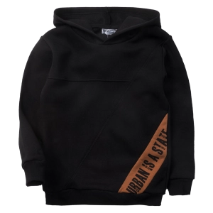 Παιδική μπλούζα ΝΕΚ για αγόρια Urban μαύρο ζεστό φούτερ για το σχολείο ετών 0nline (1)