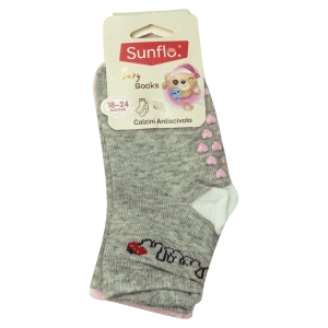3 Βρεφικές κάλτσες για κορίτσια Girly μοντέρνες με πατουσάκια αντιολισθιτικές ζεστές μηνών online