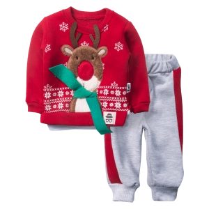 Παιδικό χριστουγεννιάτικο σετ Roudolf κόκκινο για τις γιορτές για δώρακι ζεστά ετων online (1)