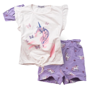 Παιδικό σετ Εβίτα για κορίτσια Fairy unicorn άσπρο καθημερινά κοριτσίστικα ετών online (1)
