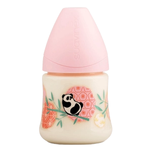 Βρεφικό μπιμπερό Suavinex για κορίτσια Panda ροζ 150ml 0-6m νεογέννητο πλαστικό μωρό όμορφο ζωάκι πάντα μηνών online