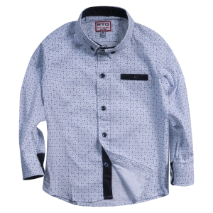 Παιδικό πουκάμισο για αγόρια Dean άσπρο 1-4 γιακάς καλό  επίσημο εκδηλώσεις ετών online (1)