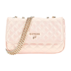 Παιδική τσάντα Guess για κορίτσια Chantelle ροζ επώνυμη δώρο μοντέρνα χιαστί αλυσίδα καλή ετών online (1)