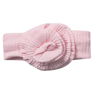 Βρεφική κορδέλα για κορίτσια raffle flower ροζ λαστιχένιες κορδέλες για μωράκια μωρά ελαστικές νεογέννητα