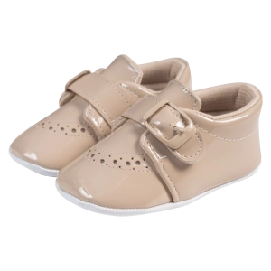 Βρεφικά παπούτσια για μωρά little baby μπεζ παπουτσάκια αγκαλιάς για μωράκια μαλακά μηνών online (1)
