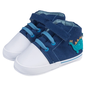 Βρεφικά παπούτσια για αγόρια little dino ραφ παπουτσάκια αγκαλιάς για μωράκια μαλακά μηνών online