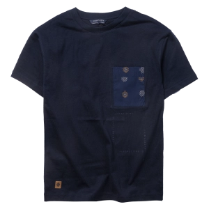 Παιδική μπλούζα Nukutavake για αγόρια marino μπλε επώνυμο μοντέρνο καλοκαίρι αγορίστικη ετών για βόλτα online (1)