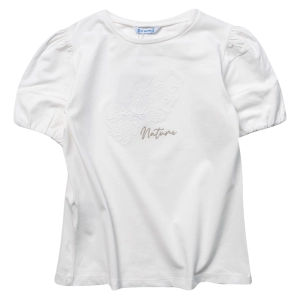 Παιδική μπλούζα Mayoral claudia για κορίτσια άσπρο επώνυμο μοντέρνο καλοκαίρι κοριτσίστικο για βόλτα ετών online (1)