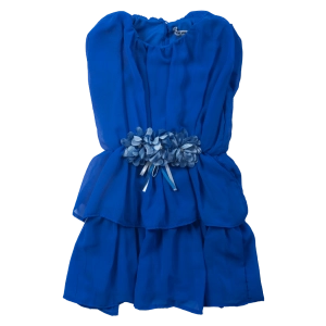 Παιδικό φόρεμα Εβίτα για κορίτσια  Yvonne μπλε καλό αέρινο καλοκαιρινό ετών casual online (1)