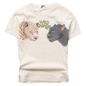 Παιδική μπλούζα Mayoral για αγόρια WildJungle μπεζ αγορίστικη επώνυμη καθημερινή ετών online (1)