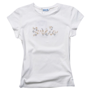 Παιδική μπλούζα Mayoral για κορίτσια Βutr άσπρο μοντέρνα επώνυμη καλοκαιρινή ετών online (1)