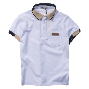 Παιδική μπλούζα Polo Hashtag για αγόρια Scenery άσπρο πόλο καλοκαιρινό οικονομικό άνετο καλό ετών polo online (1)