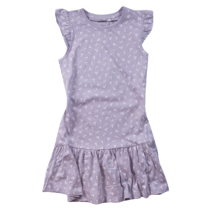 Παιδικό φόρεμα Name it για κορίτσια Cherries μωβ καλοκαιρινό οικονομικό βαμβακερό μακό ετών online (1)