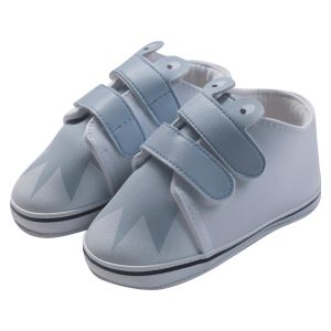 Βρεφικά παπούτσια για αγόρια happy eyes σιέλ παπουτσάκια αγκαλιάς μωράκια μαλακά μηνών online (1)