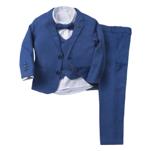 Παιδικό κουστούμι για αγόρια Bicycle μπλε γάμο βάφτιση επίσημο κοστούμι παπιγιόν καλό ετών online (1)