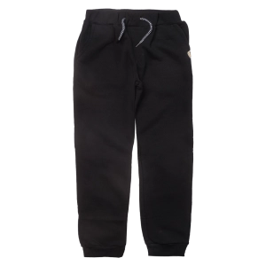 Παιδικό παντελόνι φόρμας ΝΕΚ για αγόρια Crew μαύρο φούτερ χειμερινά παντελόνια σκέτα ελληνικά ετών online (1)