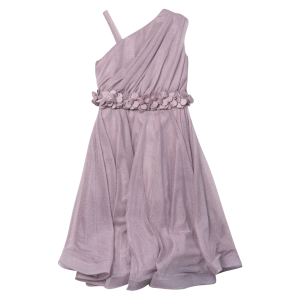 Παιδικό φόρεμα αμπιγέ για κορίτσια Patty μωβ γάμο βάφτιση χρυσόσκονη καλό τούλι ετών online (1)