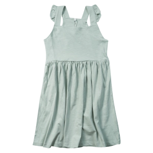 Παιδικό φόρεμα Name it για κορίτσια Soleil φυστικί καλοκαιρινό οικονομικό βαμβακερό μακό ετών online (1)